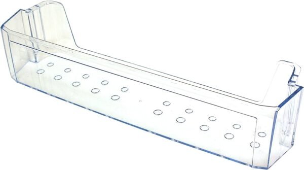 Šaldytuvo ARCELIK / BEKO / BLOMBERG apatinė durų lentyna, 490x135x10mm,100 MM DOOR SHELF_60CM_TRANPARENT