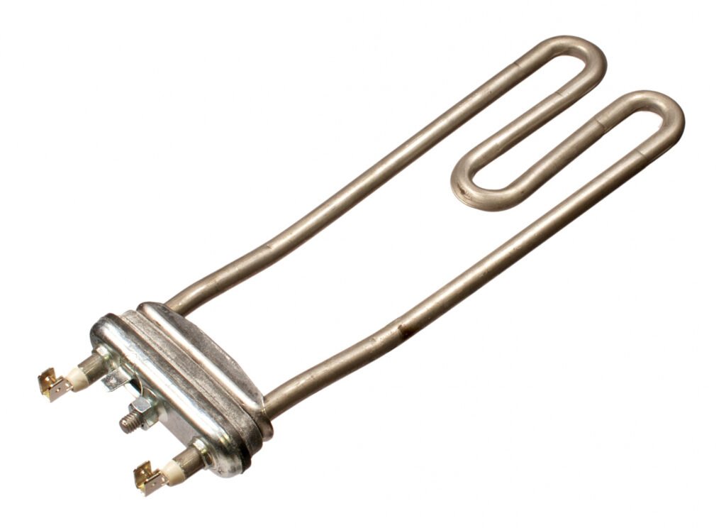 Skalbimo mašinos katininimo elementas ARDO, MELRONI 1950W, ilgis iki skardelės L=220mm, Skalbimo mašinų kaitinimo elementai