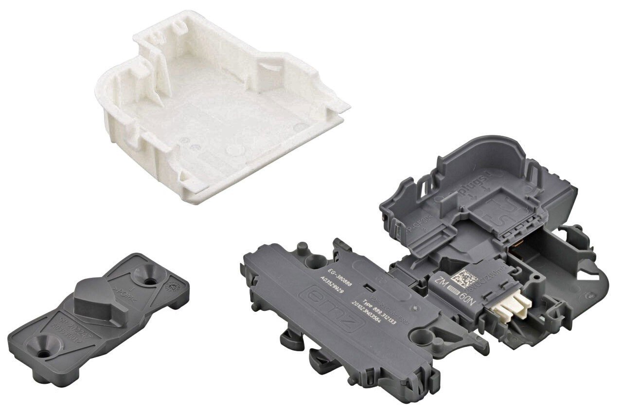 Indaplovės ELECTROLUX / AEG durų užraktas ,atidarymas ,orig. DOOR LOCK,WITH,DOOR OPENER,60N Indaplovių durelių spynos ir rankenėlės