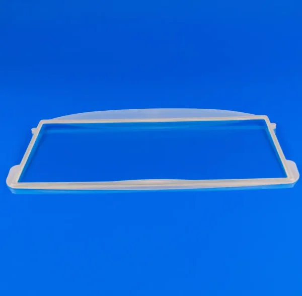 Šaldytuvo WHIRLPOOL / INDESIT stiklinė lentyna su apvadais,470x310 mm. - Image 3