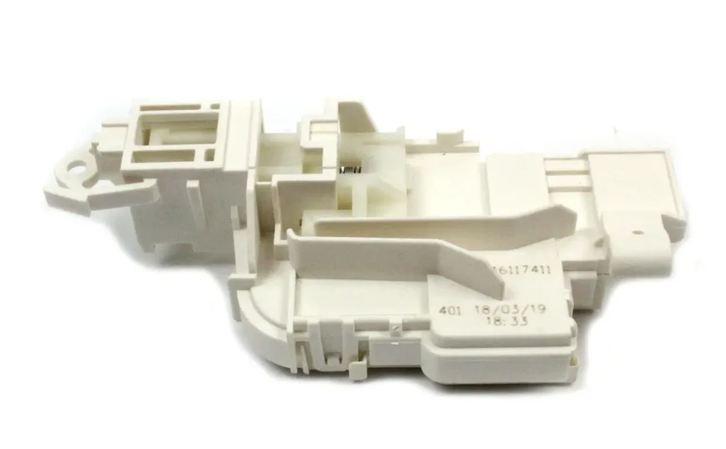 Skalbimo mašinos AEG, ELECTROLUX, ZANUSSI, durų užraktas (blokatorius), 4 kontaktai Skalbimo mašinų durelių spynos