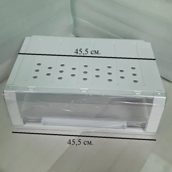 Šaldytuvo SAMSUNG šaldiklio dalies vidurinis/viršutinis stalčius, 450x365x180mm,1vnt,orig. - Image 4