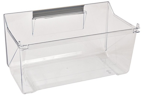 Šaldytuvo AEG, ELECTROLUX, ZANUSSI, SMEG, IKEA, ZANKER, KUPPERBUSH, apatinis šaldiklio stalčius, 405x220x216mm, orig. - Image 9