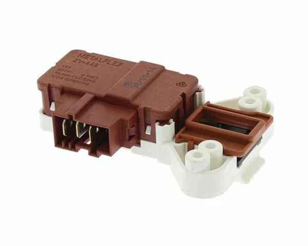 Skalbimo mašinos FAGOR, BRANDT, MASTERCOOK, ARISTON, INDESIT,GORENJE, HOTPOINT, durų užraktas (blokatorius), type - ZV-446 M2, 3 kontakta - Image 2