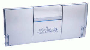 Šaldytuvo šaldiklio stalčiaus priekinis skydelis  BEKO,46.7cm x 24cm Buitinių šaldytuvų laikikliai, stalčiai, lentynos ir kitos plastmasinės detalės