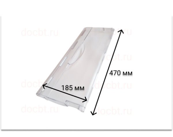 Šaldytuvo šaldiklio stalčiaus priekinis skydelis, ATLANT, MKAY.7741421.008, 7741421008, 470x185mm, MXM1807 spalva balta ir skaidri permatoma - Image 11