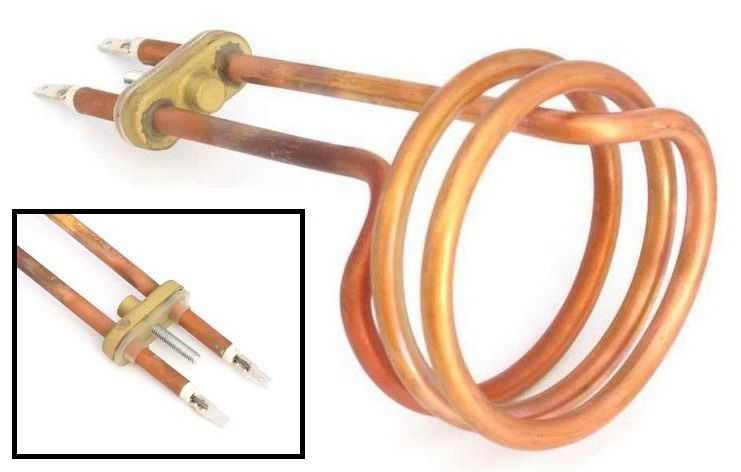 Boilerio kaitinimo elementas TATRAMAT 5106/6 – 2000W aukštas (nuo teno apatinės dalies iki flanšo viršutinės dalies, aukštis 160mm) Šildymo technikos dalys