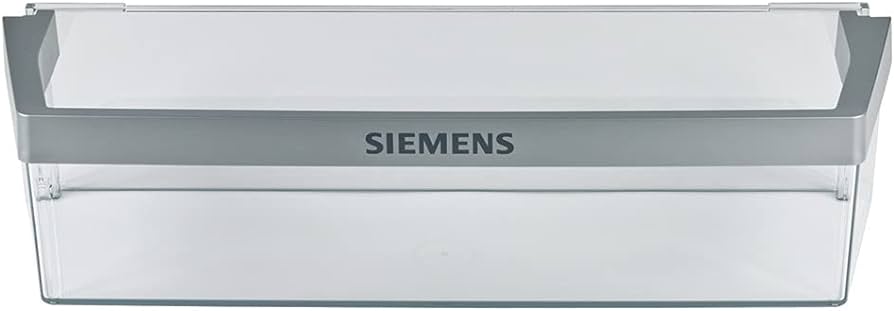 Šaldytuvo BOSCH, SIEMENS apatinė durų lentynėlė 430x100mm,orig. Buitinių šaldytuvų laikikliai, stalčiai, lentynos ir kitos plastmasinės detalės