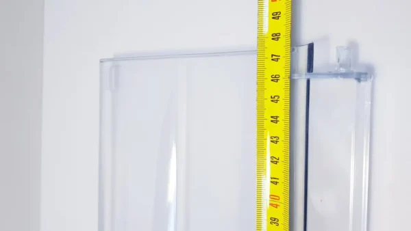 Šaldytuvo šaldiklio stalčiaus priekinis skydelis, SNAIGĖ 475x185mm, RF310, RF360, RF390, C290, F245, RF300, RF270, RF315 - Image 3