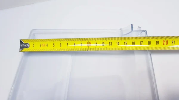 Šaldytuvo šaldiklio stalčiaus priekinis skydelis, SNAIGĖ 475x185mm, RF310, RF360, RF390, C290, F245, RF300, RF270, RF315 - Image 2