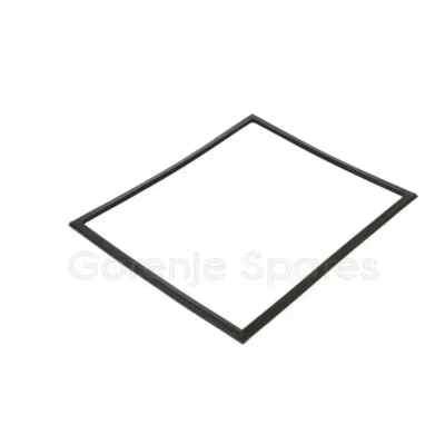 Šaldytuvo GORENJE, ACCUCOLD, DWYER, BREZ BLAGOVNE ZNAMKE, SUMMIT, durų tarpinė, šaldiklio skyriaus, 695x570mm, juoda, orig. Šaldytuvų durų tarpinės ir kt