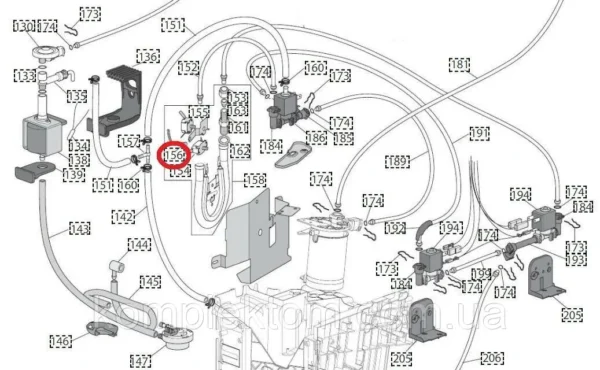 Kavos aparato DELONGHI,WHIRLPOOL/INDESIT,GORENJE,SMEG daviklis  REED CONTACT - Image 2