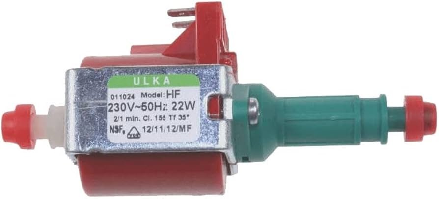 Vandens siurblys kavos aparatui PHILIPS, dulkių siurbliui THOMAS. ULKA, HF, 22W, 2,6BAR, 800cc/min, 230V Kavos aparatų vožtuvai, presai, jungtys, girnos, slėgio davikliai, movos ir kitos dalys