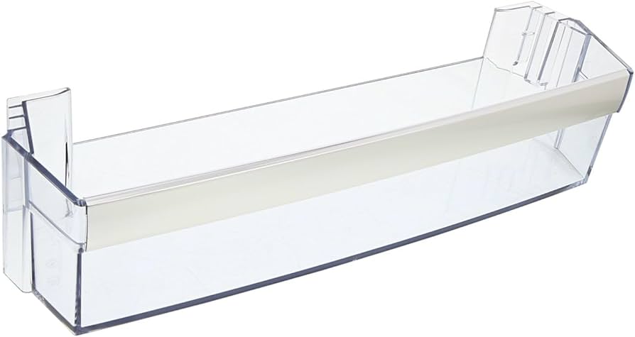 Šaldytuvo AEG, ELECTROLUX durų lentynėlė apatinė, 440x100mm, orig. Buitinių šaldytuvų laikikliai, stalčiai, lentynos ir kitos plastmasinės detalės