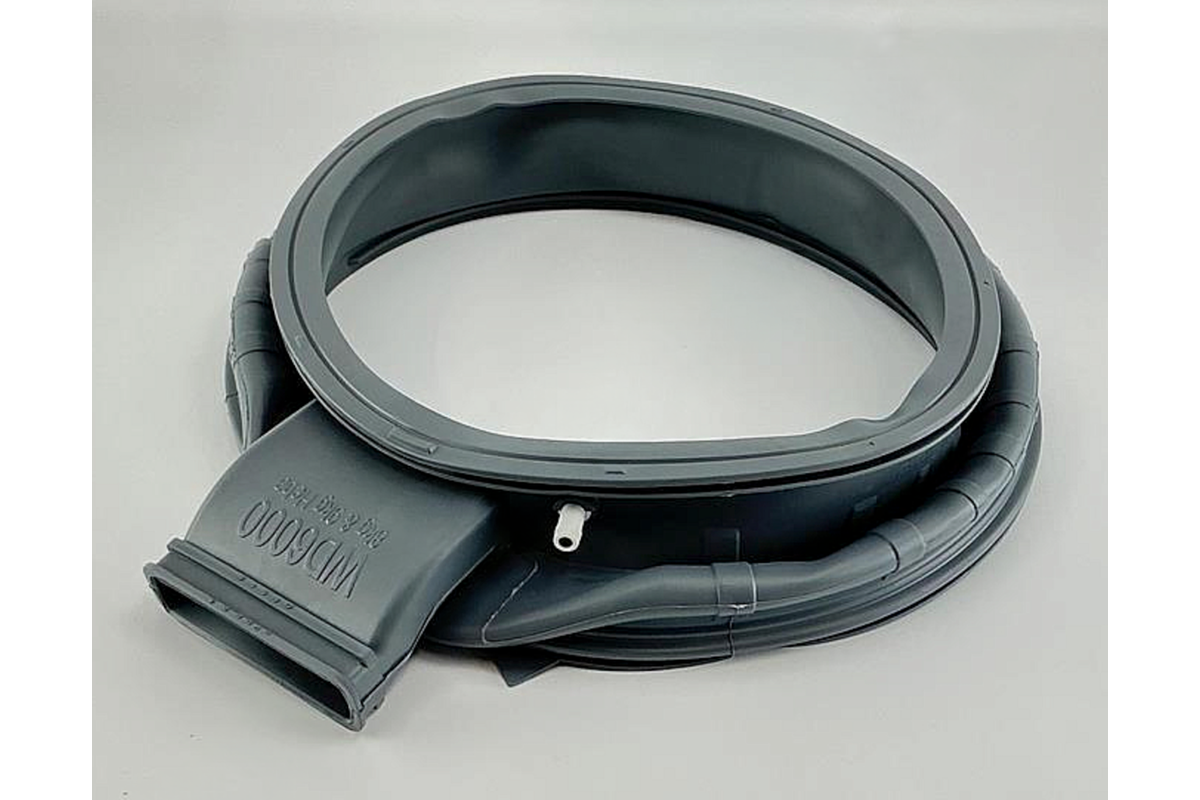 Durų įkrovos tarpinė skalbimo mašinai SAMSUNG (su atvira papildoma skylute vandens padavimui), naujiems 8-9 kg. modeliams, su džiovykle, orig. Skalbimo mašinų durų tarpinės