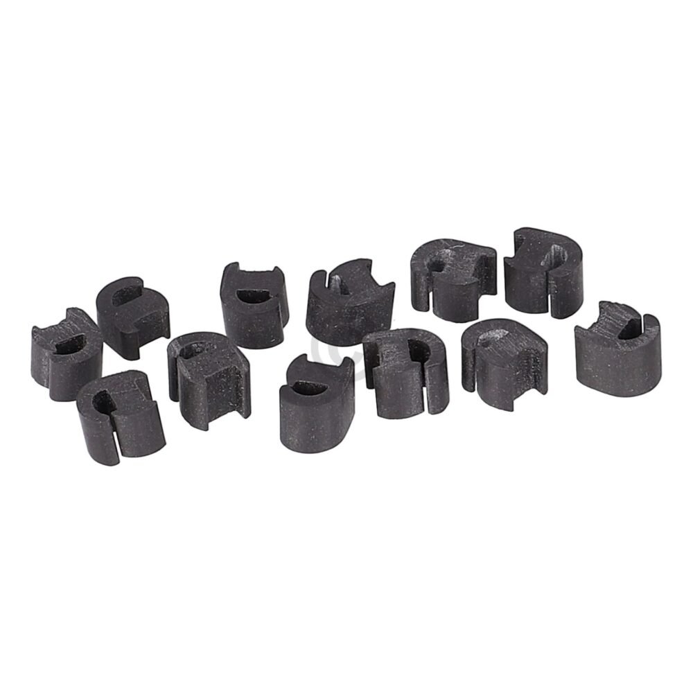 Gumytės viryklei FRANKE,ELECTROLUX / AEG ,1981452 SP HOB RUBBER GRIDS 9X7X6MM 10P Viryklių kepimo skardos, grotelės, bėgeliai, el. plokštės ir kitos dalys