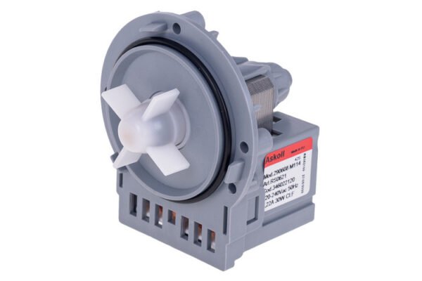 Skalbimo mašinos siurblys LG,WHIRPOOL,INDESIT ARDO, SAMSUNG, GORENJE, ARISTON, INDESIT, HOOVER, CANDY,IR KT. 40W, magnetinis, universalus