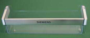 Šaldytuvo BOSCH / SIEMENS  apatinė durų lentynėlė 440 mm  100 mm 123 mm,orig. Buitinių šaldytuvų laikikliai, stalčiai, lentynos ir kitos plastmasinės detalės