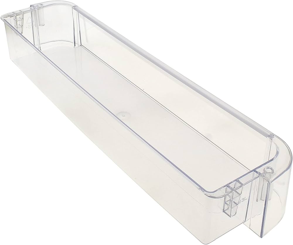 Šaldytuvo WHIRLPOOL, BAUKNECHT, IKEA, HOTPOINT durų lentynėlė,viršutinė,apatinė, 440x105x65mm,orig. Buitinių šaldytuvų laikikliai, stalčiai, lentynos ir kitos plastmasinės detalės