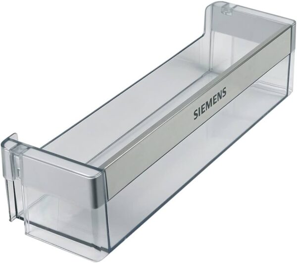Šaldytuvo BOSCH / SIEMENS  apatinė durų lentynėlė 440 mm  100 mm 123 mm,orig. - Image 4
