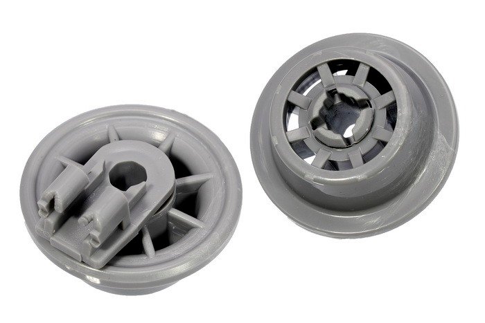 Apatinio indų krepšelio ratukas indaplovei BOSCH, SIEMENS, NEFF, ø30mm orig.1vnt Indaplovės ratukai, grotelės ir laikikliai indų krepšiai