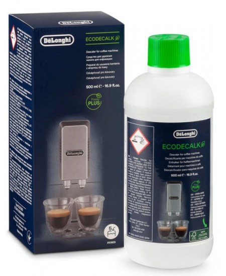 DeLonghi Ecodecalk 500ml kalkių šalinimo skystis kavos aparatams (5 nukalkinimo ciklams!!!) Kavos aparatų priežiūros priemonės,tepalai ir kitos dalys