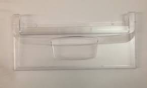 Šaldytuvo šaldiklio WHIRPOOL INDESIT priekinis stalčiaus skydelis 430x197mm Buitinių šaldytuvų laikikliai, stalčiai, lentynos ir kitos plastmasinės detalės