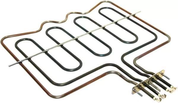 Kaitinimo elementas viršutinis orkaitės AEG, ELECTROLUX ZANUSSI Tipas: Viršutinė kaitra, Talpa: 1900W, Ilgis: 416mm, Plotis: 428mm, Aukštis: 22mm, Flanšo ilgis: 100mm, Flanšo plotis: 22mm, Termostatas: Ne, Šiluminio saugiklio: Nėra - Image 3