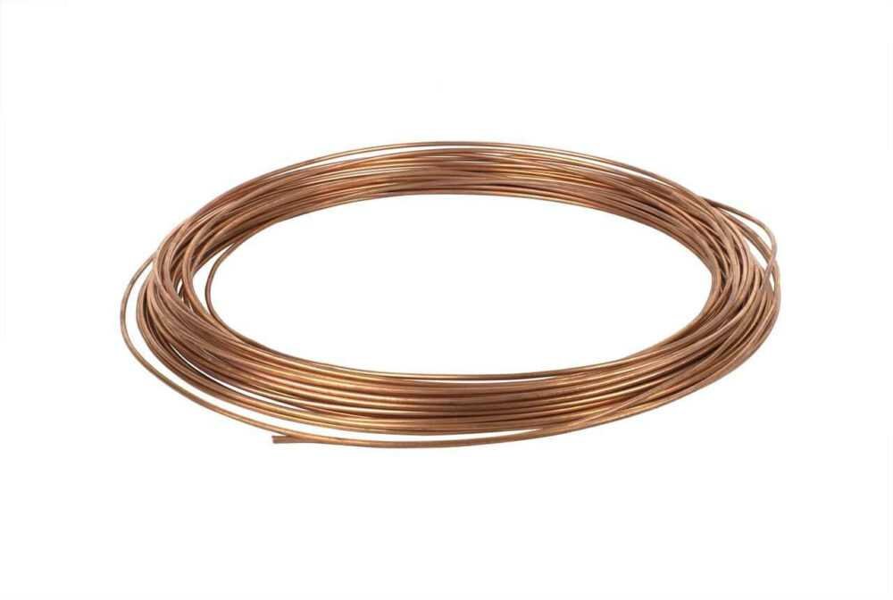 Kapiliarinis vamzdelis CU – 0,6mm x 2,0mm (1m kaina) Šaldytuvų kapiliariniai vamzdeliai, variniai vamzdeliai ir jų izoliacijos