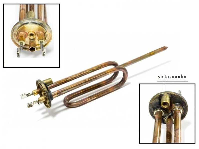 Boilerio kaitinimo elementas ARISTON 1200W  su vieta anodui Šildymo technikos dalys