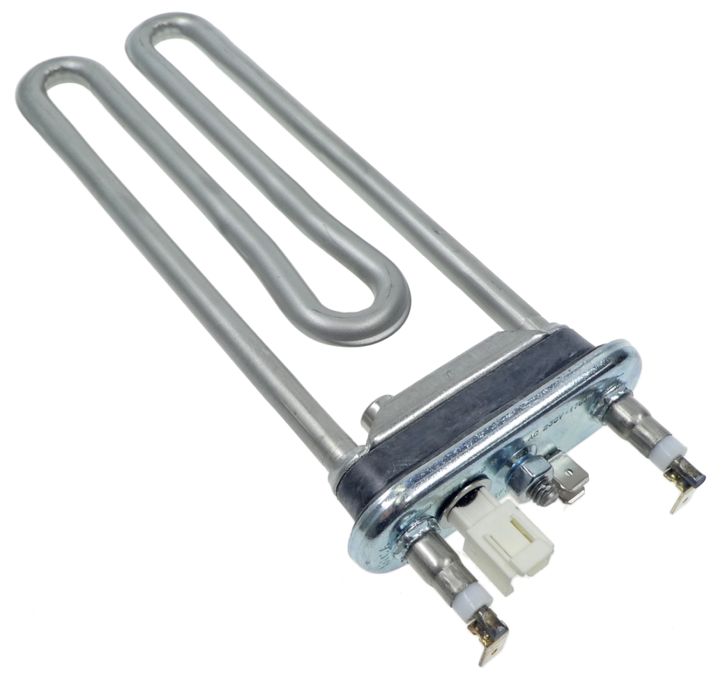 Skalbimo mašinos kaitinimo elementas su davikliu ZANUSSI, ELECTROLUX, AEG 1750W Skalbimo mašinų kaitinimo elementai