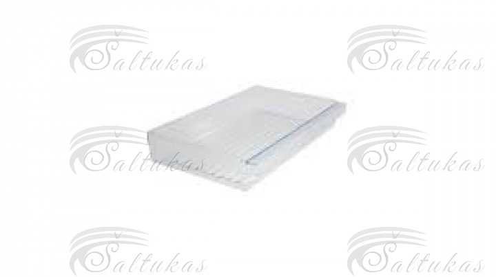 Šaldytuvo BOSCH / SIEMENS stalčius,260x402x65mm Buitinių šaldytuvų laikikliai, stalčiai, lentynos ir kitos plastmasinės detalės