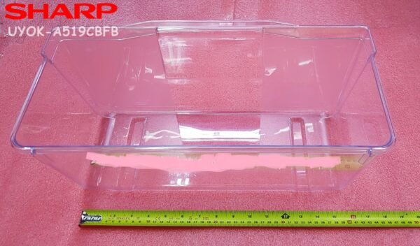 Šaldytuvo SHARP apatinis daržovių stalčius 447x225x202mm,orig. - Image 2