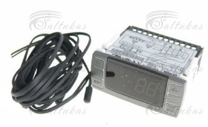 Elektroninis valdymo pultelis Dixell XR06CX, 230V, 8A Pramoninių šaldytuvų virtuvinės kondicionierių įrangos ir kitų įrenginių dalys