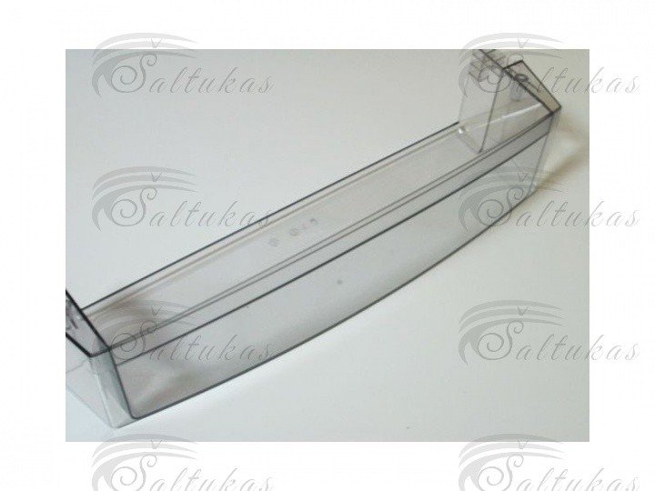 Šaldytuvo GORENJE apatinė durų lentynėlė, 435x115mm, orig. Šaldytuvo GORENJE apatinė durų lentynėlė, 435x115mm, orig. Buitinių šaldytuvų laikikliai, stalčiai, lentynos ir kitos plastmasinės detalės