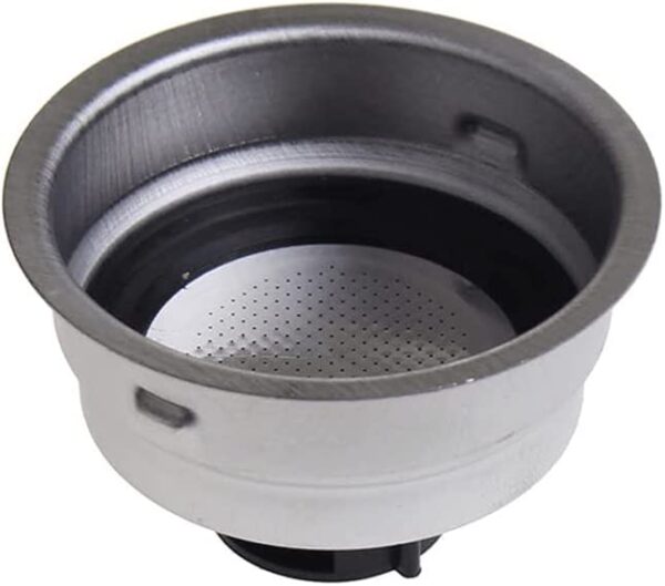 Viengubas, vieno puodelio sietelis (filtras) kavos rankenėlei, DELONGHI, KENWOOD, Bifinett, Ø60mm, aukštis 32mm - Image 2