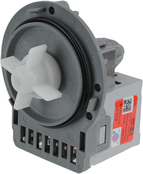 Skalbimo mašinos siurblys ARDO, ELECTROLUX, LG, SAMSUNG, GORENJE, ARISTON, INDESIT, HOOVER, CANDY, 40W, 230/240V, magnetinis, universalus, ASKOLL ECO - Image 3