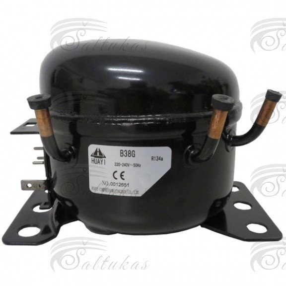 Kompresorius, R134a, 220-240V/+7,2 a Tk 55 °C, HP: 1/8 Buitinių šaldytuvų kompresoriai