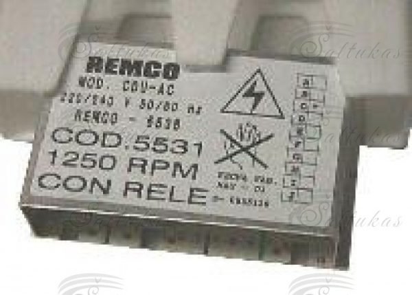 Skalbimo mašinos modulis ARISTON / INDESIT, REMCO 5536, 1250aps., 066457 EX