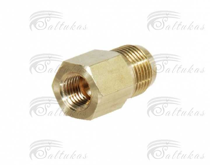 Veržlė – perėjimas 1/2″ SAE x 1/4″ SAE – F Jungtys - perėjimai