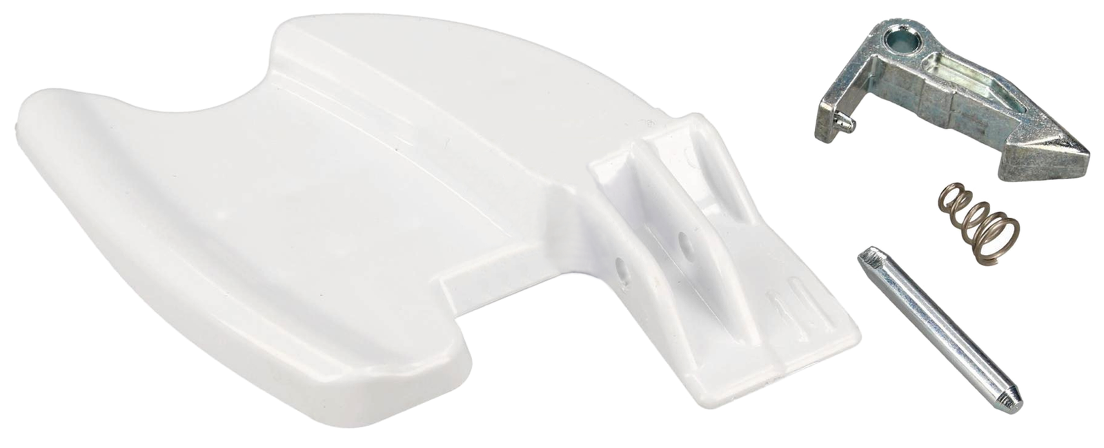 Skalbimo mašinos CANDY, HOOVER  durelių rankenėlė komplekte Skalbimo mašinų durų rankenėlės, kabliukai