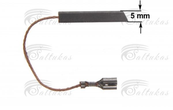 Angliukas 5x15x30mm, (2vnt.)miele skalbimo mašinai