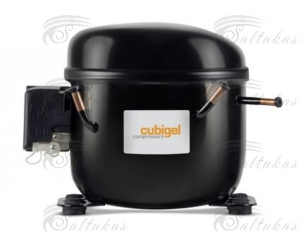 Cubigel ML45FB, LBP 1/6 4.56cc  R404A, R507, 220 - 240V/1/50Hz (prie -10 °C 360W, prie -20 °C 232W)(-40 °C iki -10 °C)