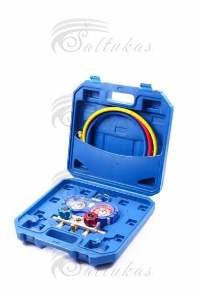 Tool set AitCool, R449a, R32, R410, R404 + hose length 90cm Įrankiai, cheminės priežiūros medžiagos Barzdaskučių dalys ir kita įranga