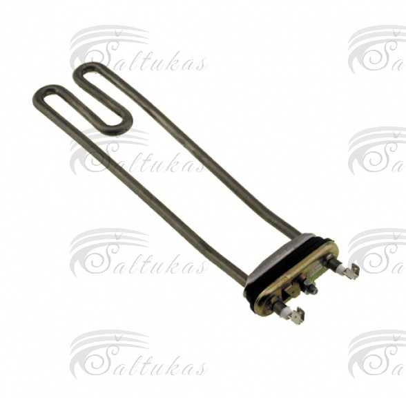 Skalbimo mašinos kaitinimo elementas AEG, ELECTROLUX, ZANUSSI, 2100W, 220V, ilgis iki skardelės 260mm Skalbimo mašinos kaitinimo elementas AEG, ELECTROLUX, ZANUSSI, 2100W, 220V, ilgis iki skardelės 260mm Skalbimo mašinų kaitinimo elementai