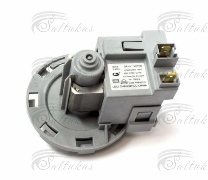 Skalbimo mašinos siurblys 40W, 220-240V, 50Hz, 0.35A, universalus Skalbimo mašinų siurbliukai