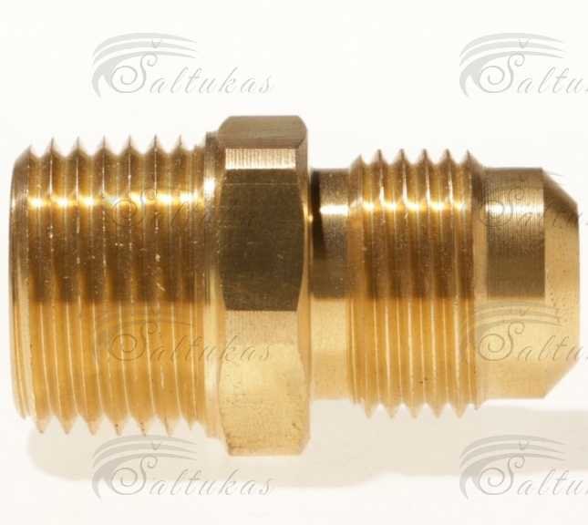 Redukcinis perėjimas – 180° – 1/4″ SAE x 1/8″ NPT Jungtys - perėjimai