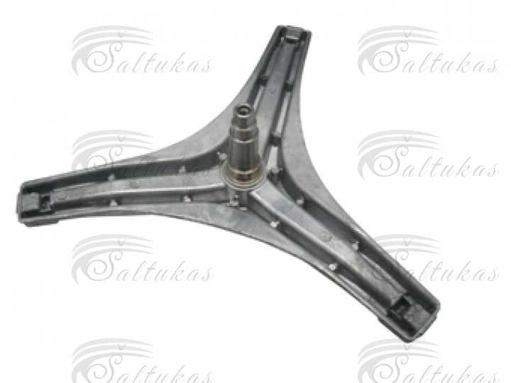 Skalbimo mašinos DAEWOO kryžmė 6205, 6206 guoliai, ašis – 9,6cm, riebokšlis 37x66x9,5/12 Skalbimo mašinų kryžmės