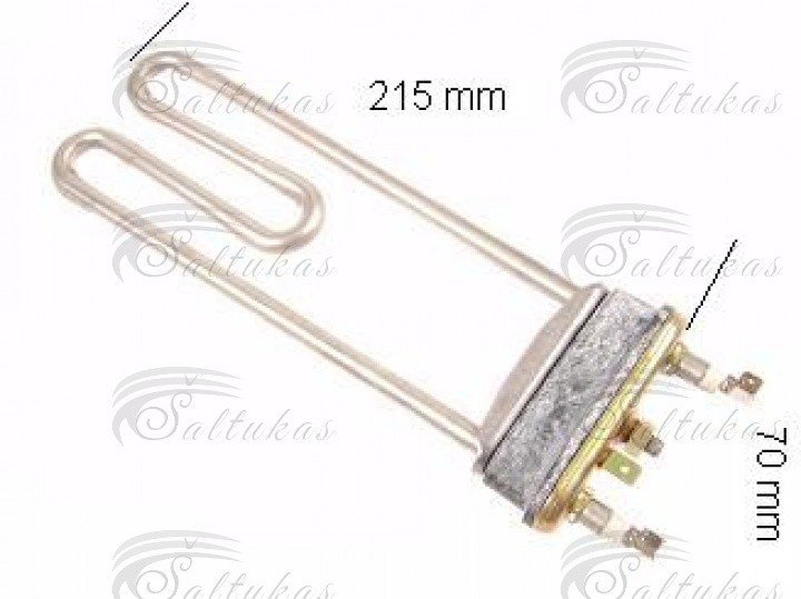 Universalus, 1850 W, ilgis iki skardelės 207 mm Skalbimo mašinų kaitinimo elementai