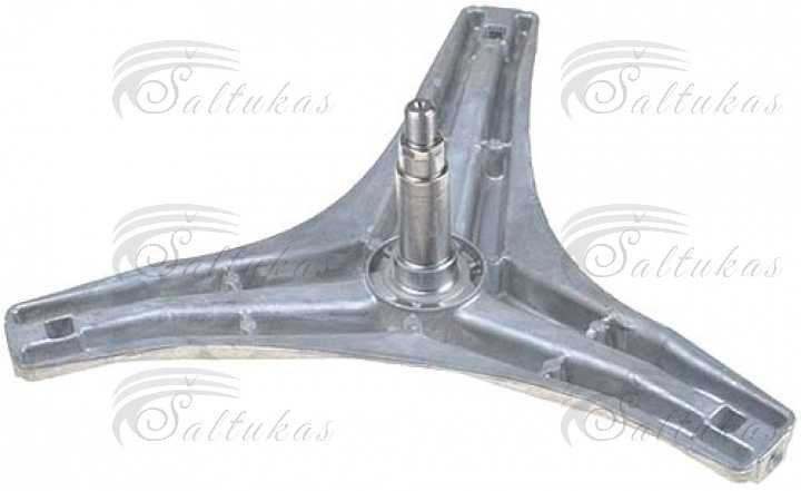 Skalbimo mašinos LG kryžmė, ašis 12,5cm, 37×66/9,5×12 riebokšlis, 6205, 6206 guoliai Skalbimo mašinų kryžmės